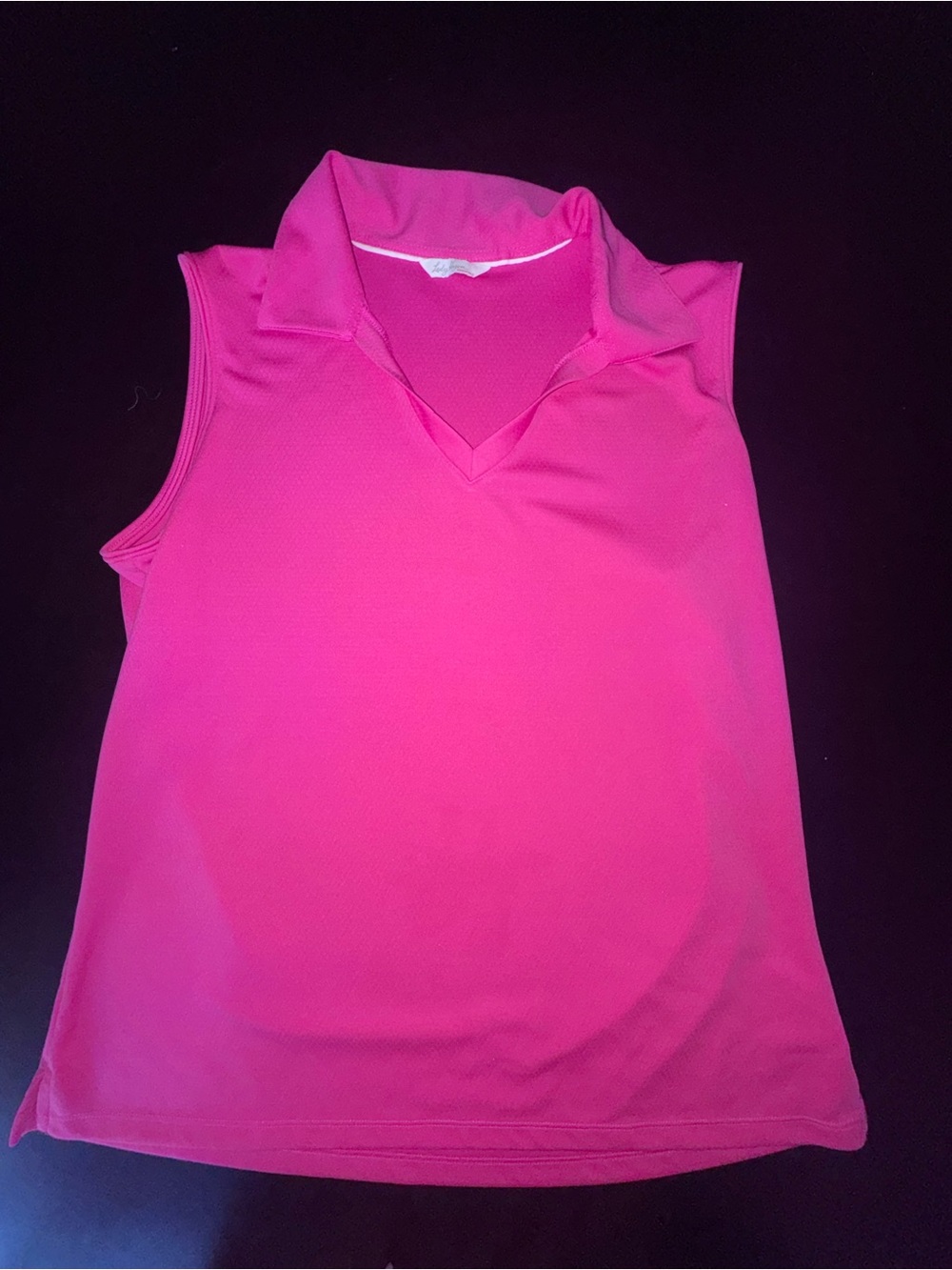 Lady Hagen Sleeveless Golf Polo (L)